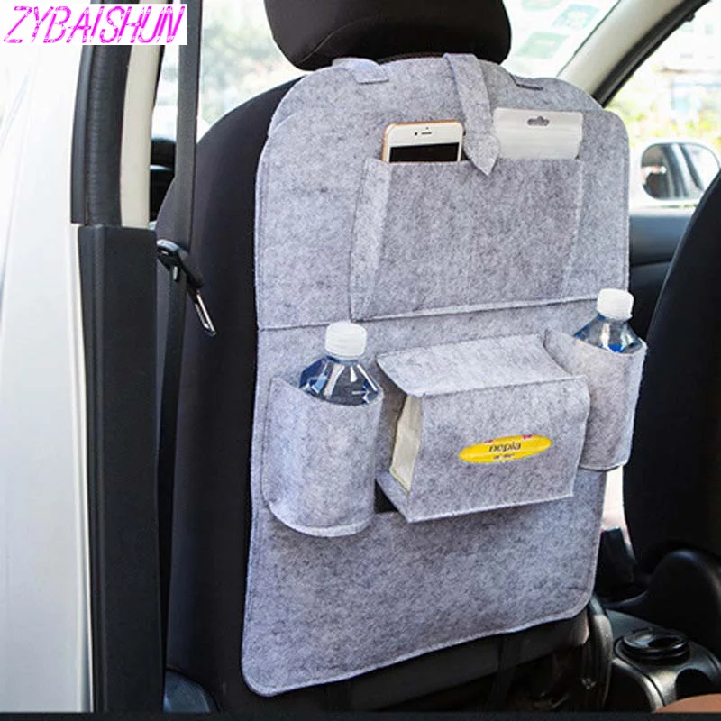 Car rear seat storage storage box multi pocket storage bag FOR