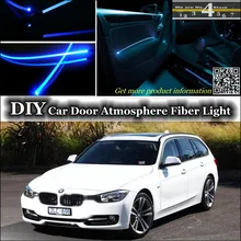 Для BMW 3 M3 F30 F31 F34 внутренняя настройка окружающего света атмосферное волоконно-оптическое освещение панели двери освещение(не EL свет