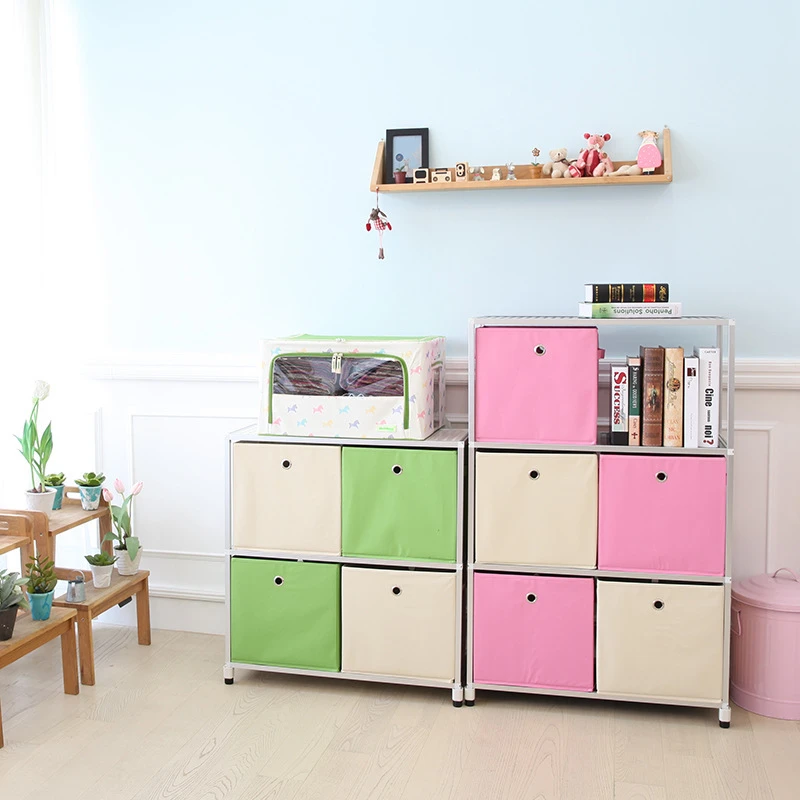 1Pc Oxford Cloth Foldable Storage Box Desktop Box Living Room Bedroom