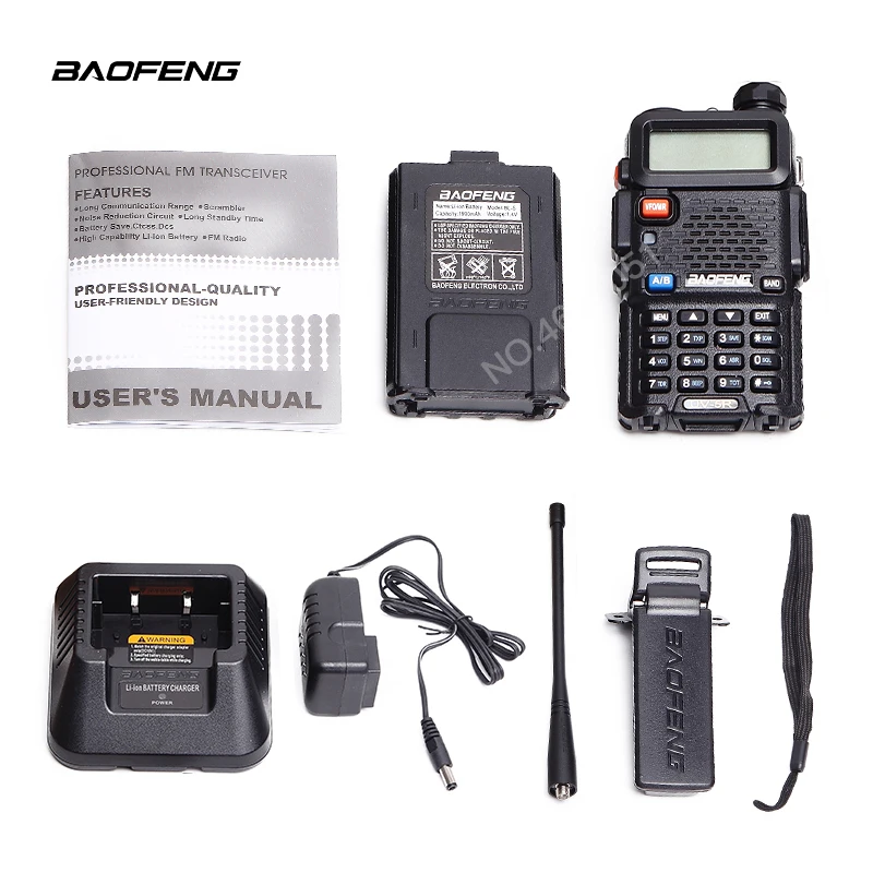 BaoFeng рация UV 5R двухстороннее радио Обновление версии uv5r 128CH 5 Вт VHF UHF 136 174 МГц и 400 520