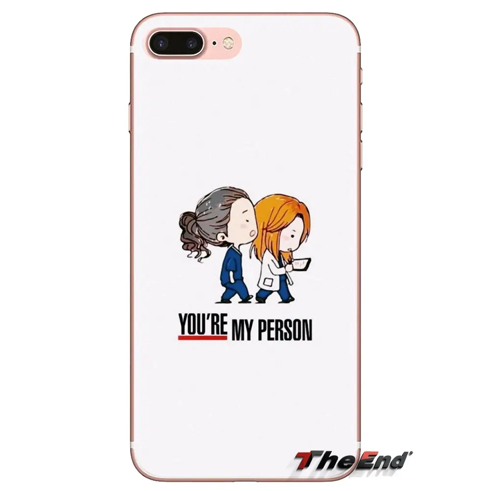 Greys Anatomy You're My Person для Samsung Galaxy J1 J2 J3 J4 J5 J6 J7 J8 Plus 2018 Prime 2015 2016 2017 прозрачный корпус из