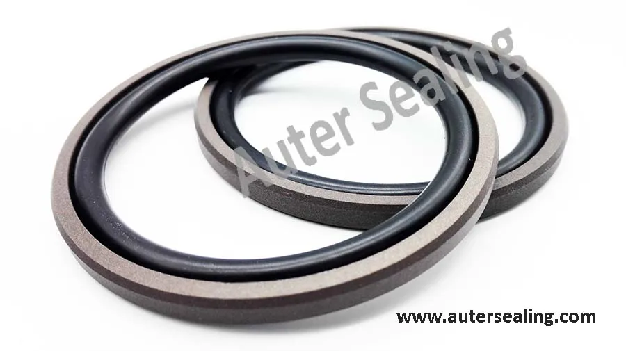 SPGO PTFE поршневое уплотнение OD = 60 мм 170 гидравлическое Glyd кольцо GSF + бронза и NBR