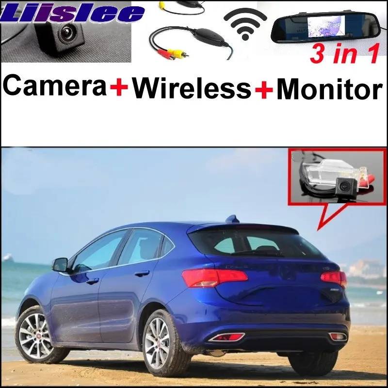 

Liislee 3 in1 Special Rear View Camera + Wireless Receiver + Mirror Monitor EASY DIY Parking System For FIAT Ottimo 2014~2016