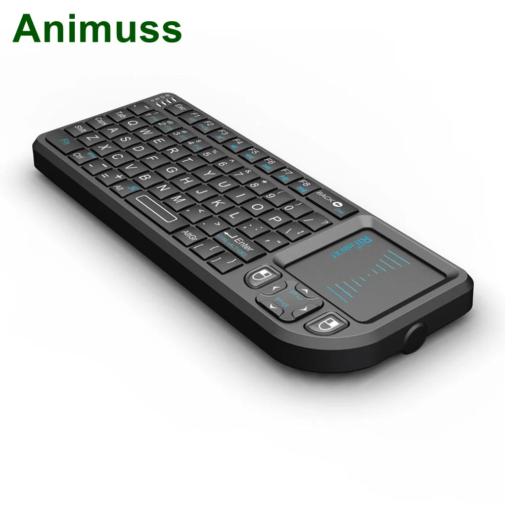 

ANIMUSS Wireless Touch TV Keyboard with Easy Media Control and Built-in Touchpad