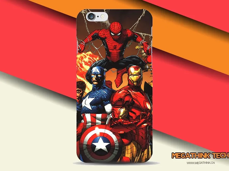 Чехол Marvel Hero, Капитан Америка, щит Дэдпул, Супермен, чехол Capinhas для Apple iPhone 8, 7, 6, 6S Plus, 5S, SE, тонкий жесткий чехол, Бэтмен