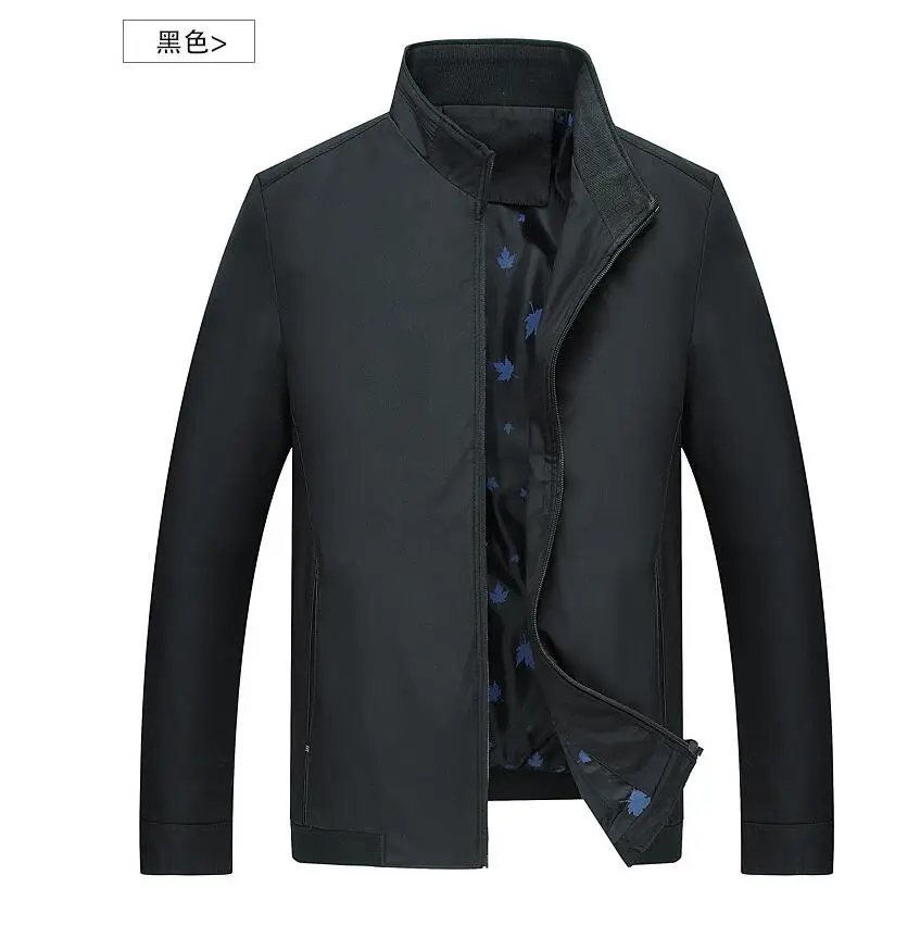 

2019 New PB1802 Spring Jacket Casual Long Sleeve Baseball Coat Slim Fit Thin Outwear Overcoat Men's Fashion Windbreaker Clothing