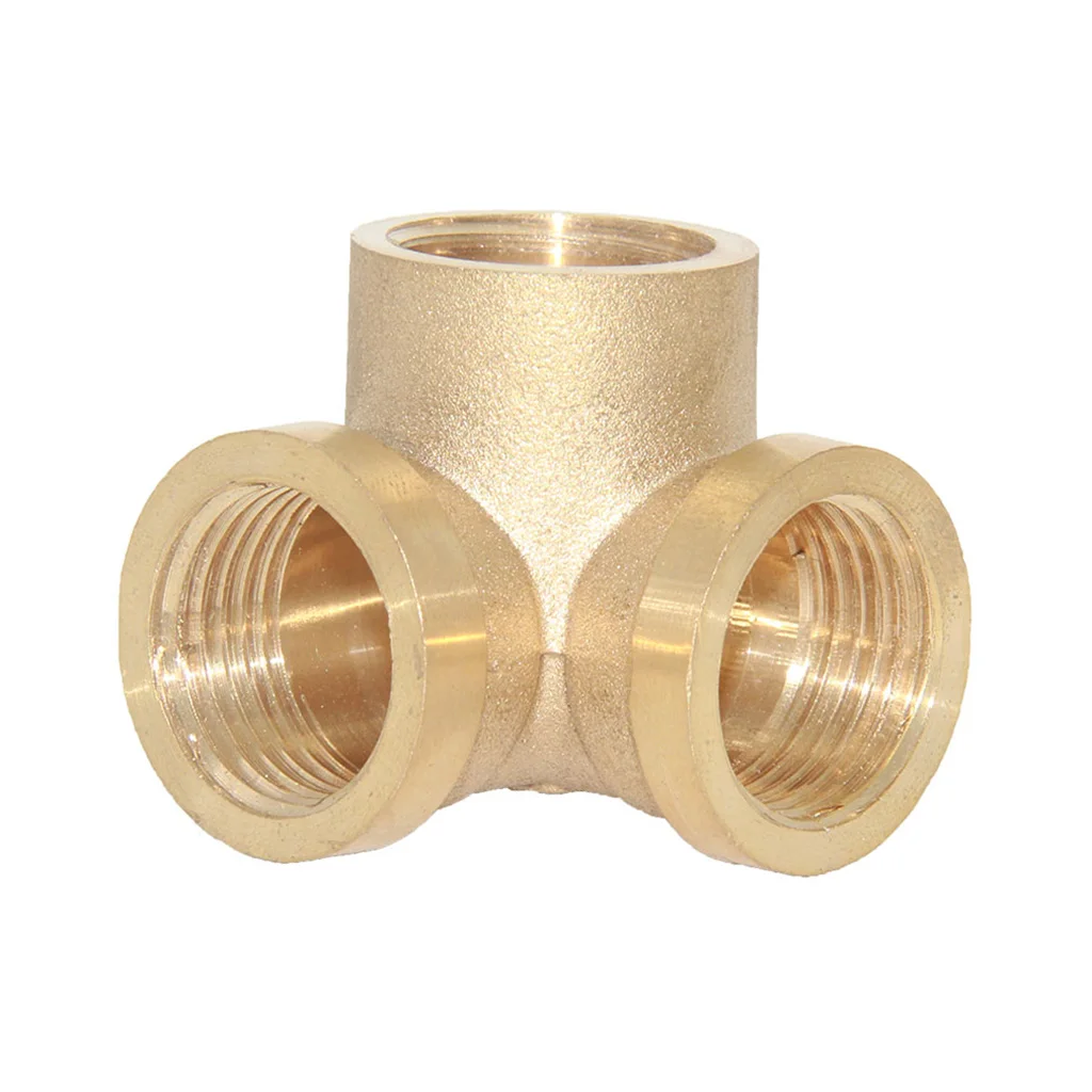 NPT 1/2'' Pipe Fittings Connector 3 Way T Connector Tube ...