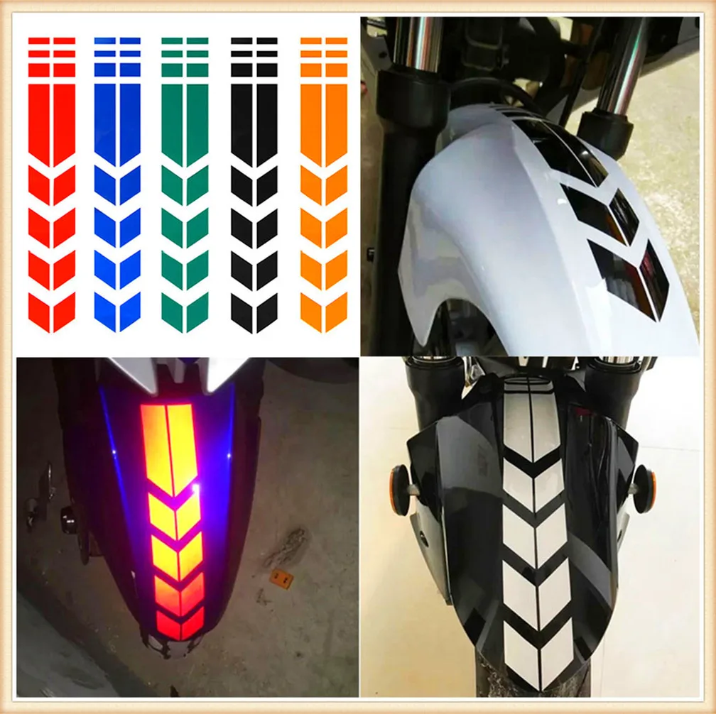 

Motorcycle Sticker Wheel Fender Warning Arrow Decals for BMW C600Sport C650Sport C650GT F650GS F700GS F800GS AdventuRe