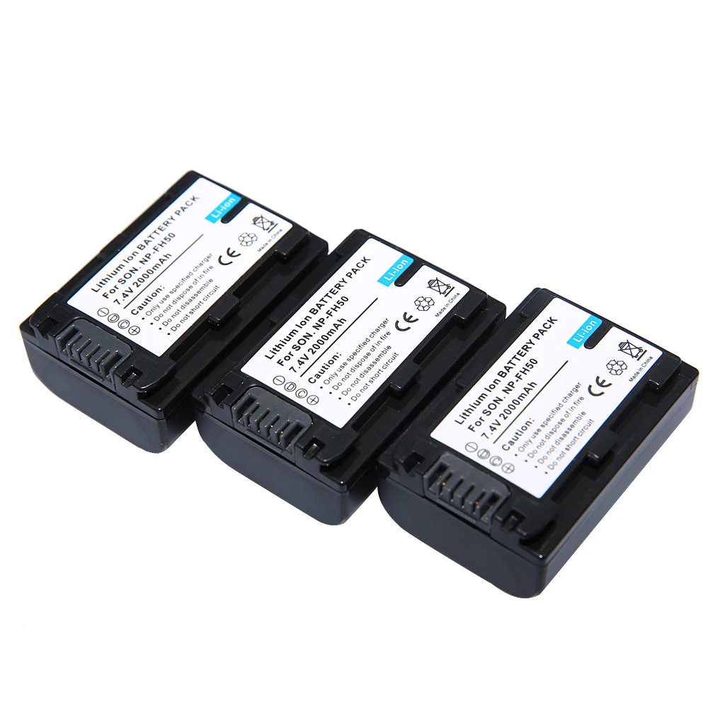 Sony NP-FW50 Battery (2-Pack) By Wasabi Power