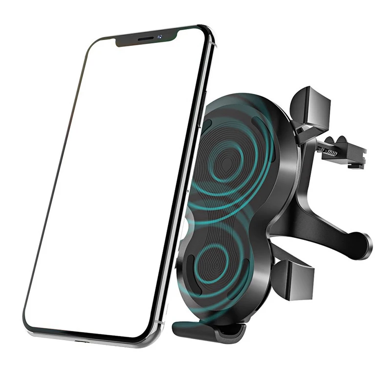 

5V/2A Qi Wireless Car Charger Car Holders for iPhone Samsung Compatible Qi-enabled devices