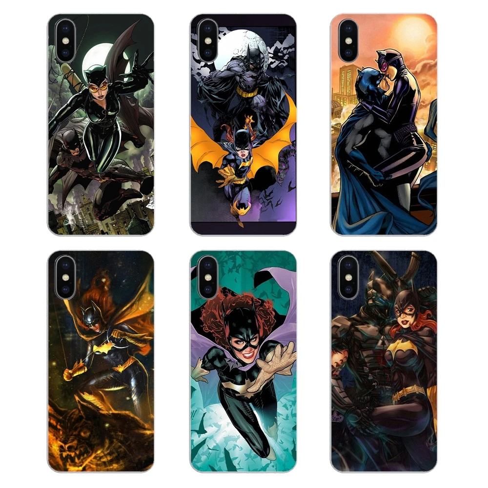For Xiaomi Mi6 Mi 6 A1 Max Mix 2 5X 6X Redmi Note 5 5A 4X 4A A4 4 3 Plus Pro Catwoman Batgirl Batman Silicone Phone Shell Cover |