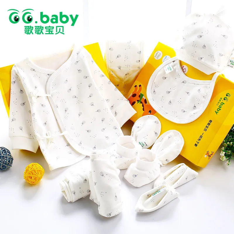 10 шт./компл./комплект Подарочный комплект для новорожденных одежда девочек