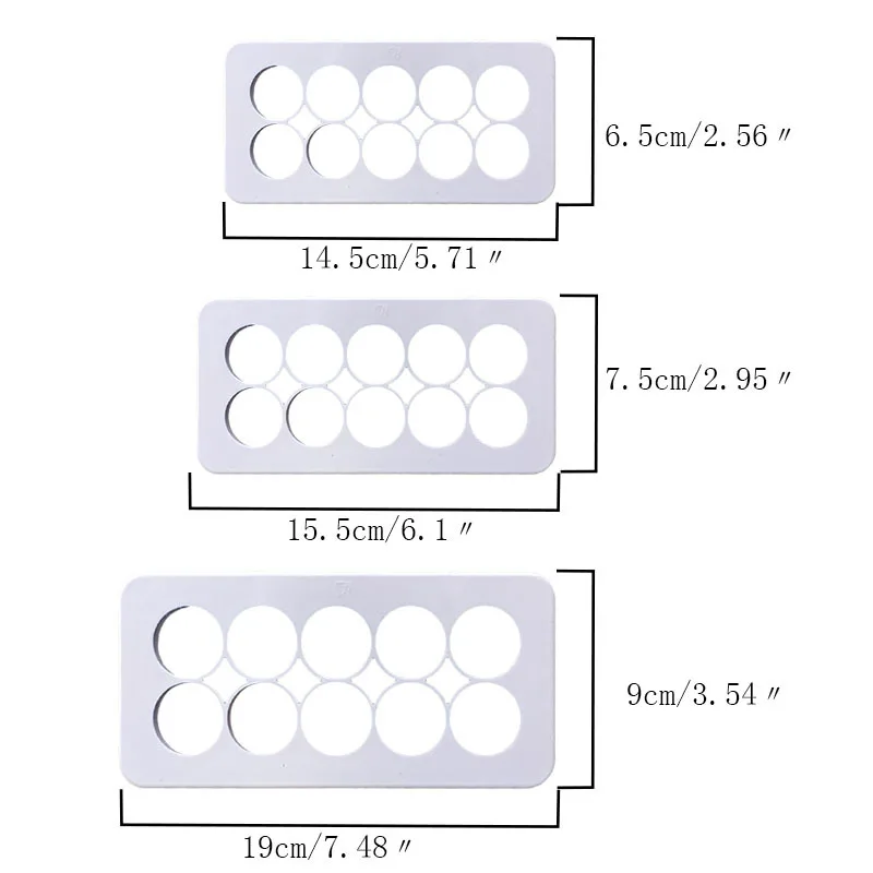 6 стилей Геометрическая круглая форма для помадки печенья 3 шт квадратная форма для выпечки помадка плесень инструменты для украшения тортов из мастики выпечка