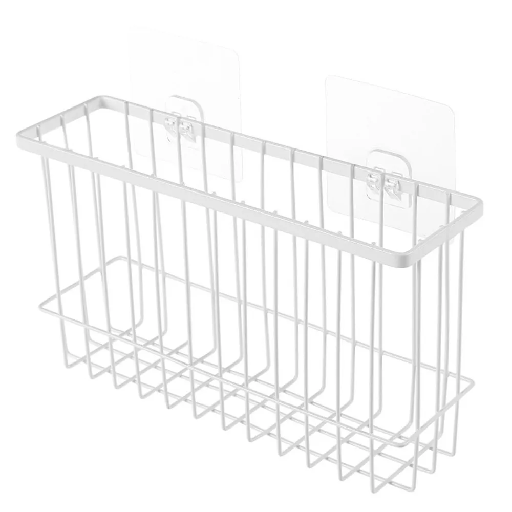 

Nordic Style Rose Gold Metal Wire Storage Basket Cosmetic Organizer Holder Home Office Desk Toiletry Collection Bathroom Shelf21