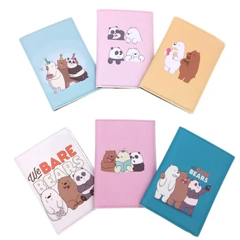 

PU Leather Bears Passport Holder Israeli Identification Cover Israelis Passport Case Travel Wallet for Israel Men Womens