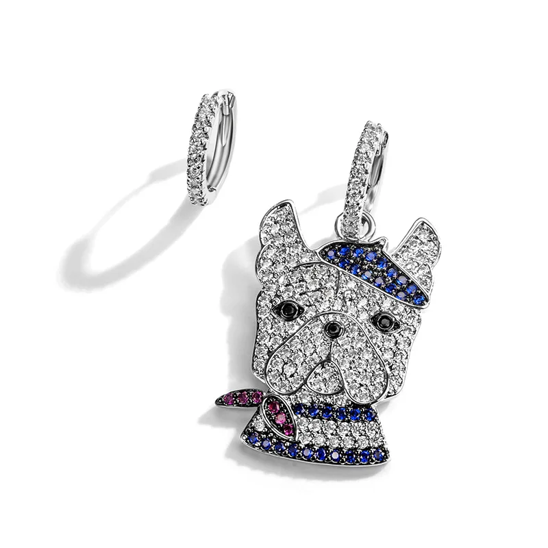 

Fashion Cute Dog Drop Earrings For Women Modern Jewelry Geometric Pattern Punk Earings Bijoux boucles d'oreilles ZK40