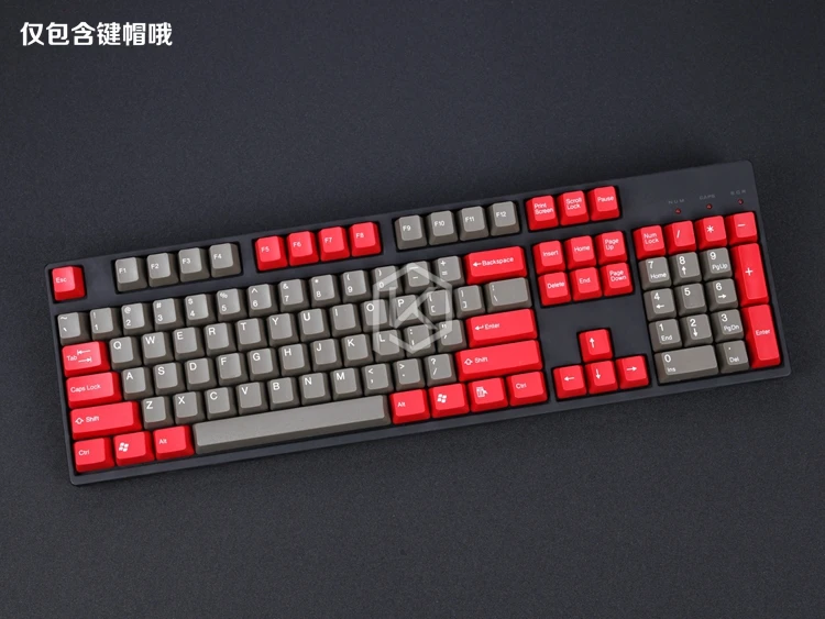 Taihao abs двойные брелки для diy игровой механической клавиатуры цвета океана темно-синий белый желтый красный оранжевый фиолетовый розовый