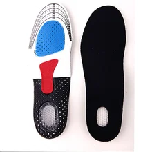 Высокое качество, 1 пара, для мужчин/женщин, мягкий силиконовый гель, соты, массажные стельки, спортивные, для бега, атлетические стельки для обуви