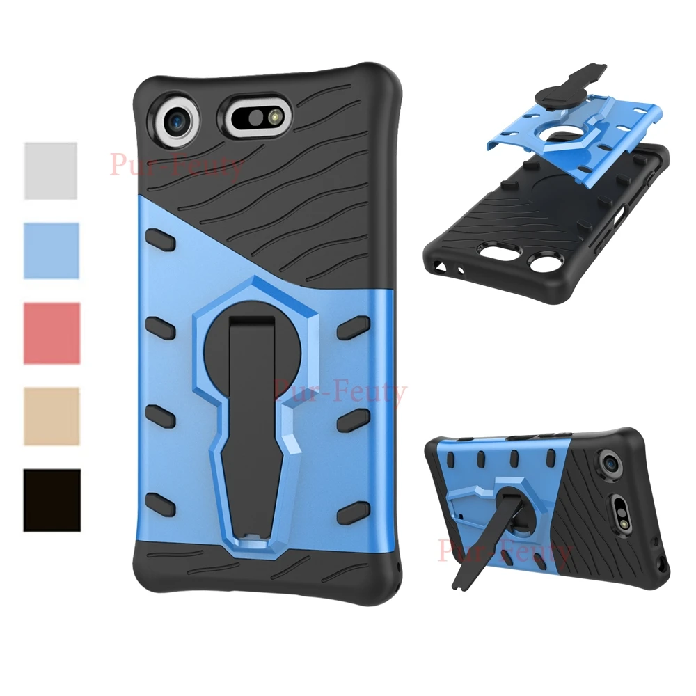 

for Sony Xperia XZ1 G8342 G8343 Soft TPU With Hard PC Armor Silicone Cover for Sony Xperia XZ1 Compact G8441 G 8441 Phone Cases