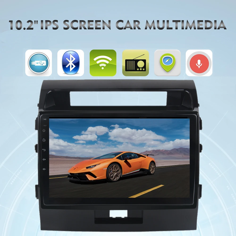Discount 1 din Car GPS Radio Android 9.0 for Toyota Land Cruiser Multimedia 2009 2010 - 2012 2013 LC200 10.2" IPS Auto Stereo Navigation 0 Discount 1 din Car GPS Radio Android 9.0 for Toyota Land Cruiser Multimedia 2009 2010 - 2012 2013 LC200 10.2" IPS Auto Stereo Navigation 0