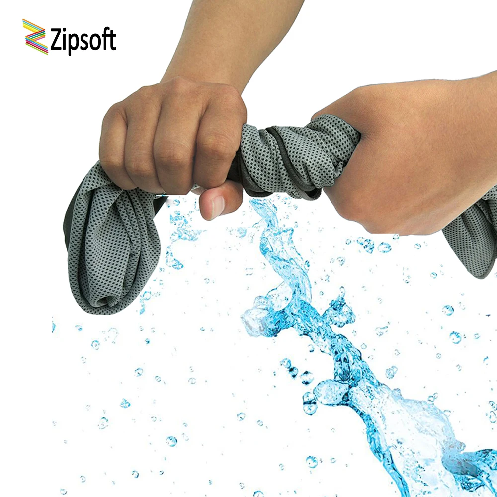 

Zipsoft Ice Towel Instant Enduring Jogging Gym Outdoor Sports hiking Camping Enduring Cooling Towels Relief Reusable