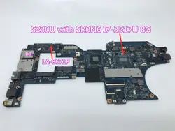 Бесплатная доставка FRU/PN 04X0732 для lenovo Thinkpad S230U Материнская плата ноутбука с SRON6 I7-3517U 8 Гб LA-8671P материнская плата 100% протестирована