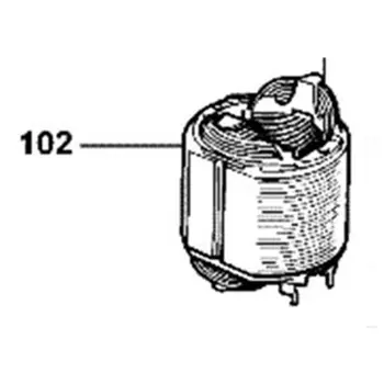 

Field 220V-240V 377653-08 N030344 For Dewalt D25405K D25404K DE570K DW568K