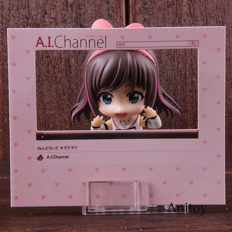 Nendoroid 899 virtuber A. I. Channel Kizuna Ai Q версия мини ПВХ фигурка Коллекционная модель игрушки подарок