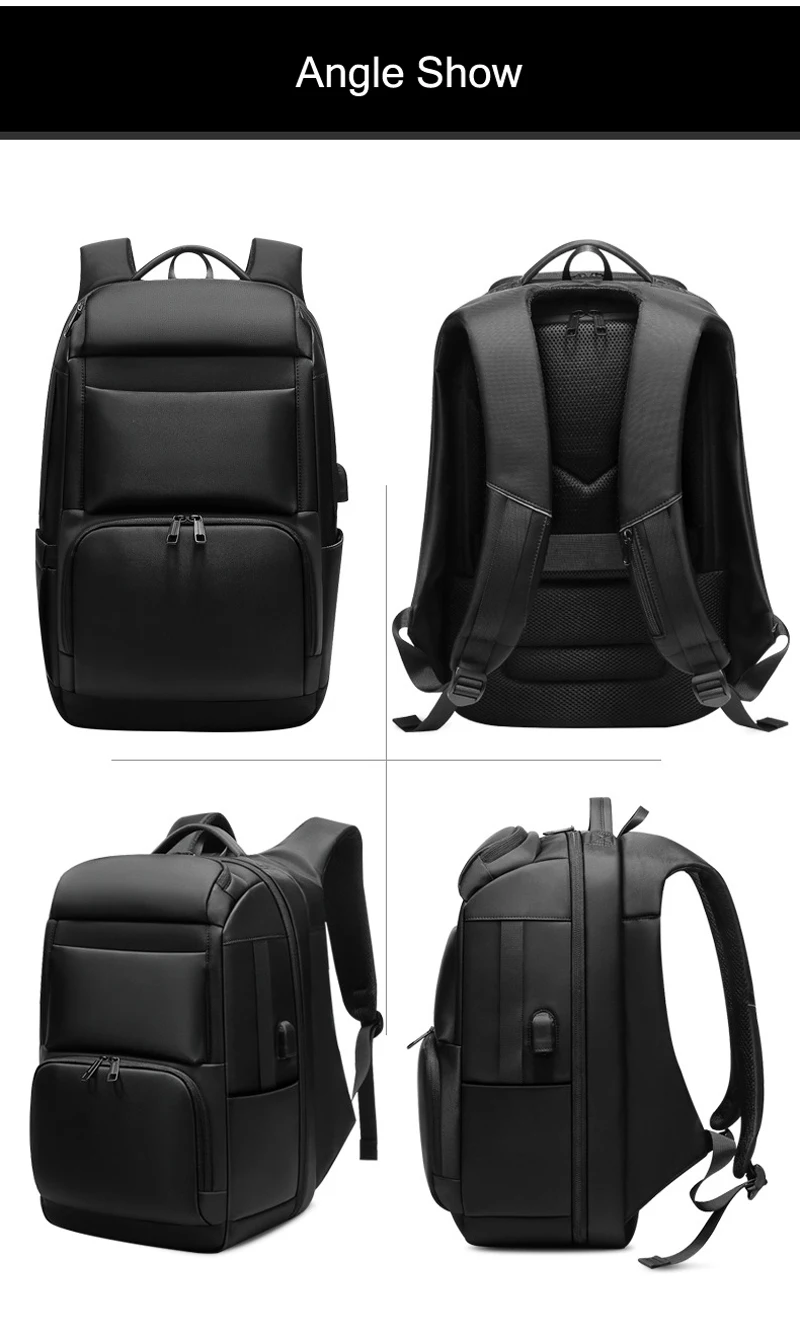 17 дюймов мужской рюкзак для ноутбука, USB рюкзак с защитой от кражи, мужской деловой рюкзак, Большой Вместительный рюкзак для путешествий, школьная сумка, Mochila