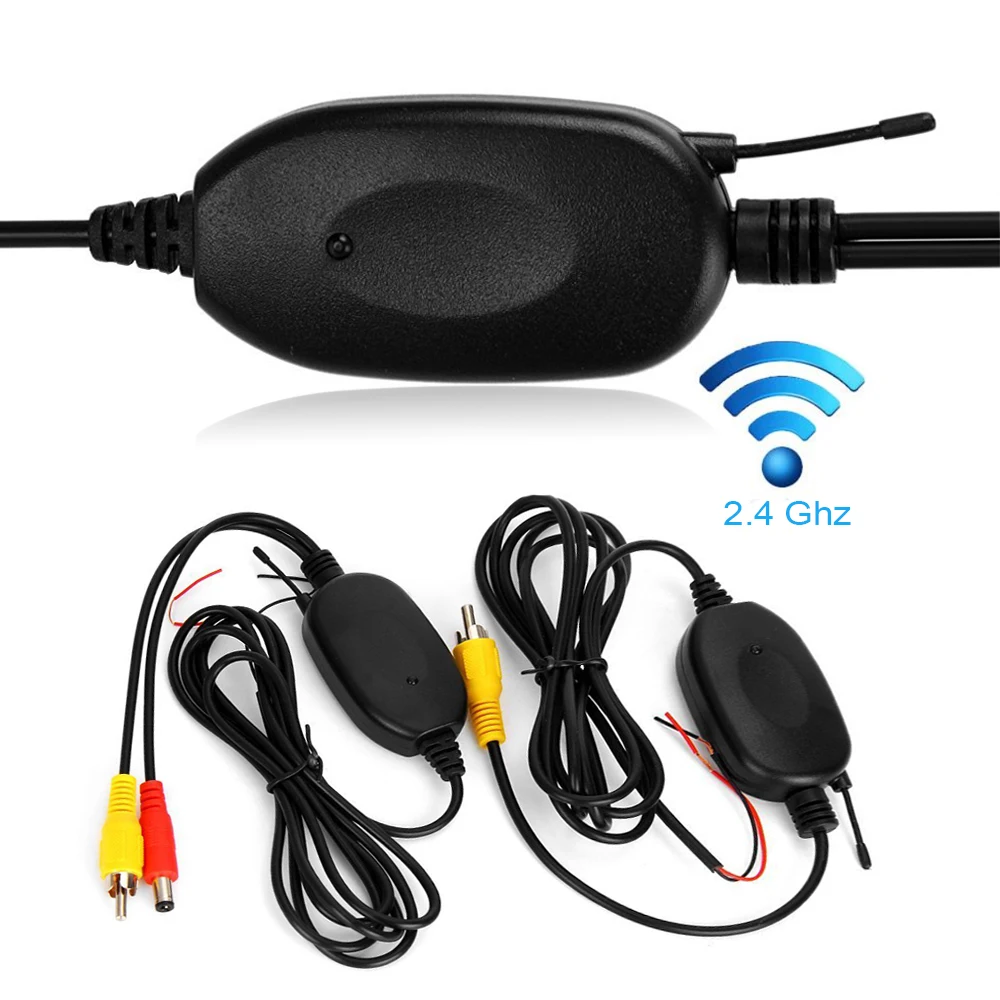 CAR CHET 2 4GHZ Vehicle font b Camera b font RCA Wireless Transmitter Receiver for Rear
