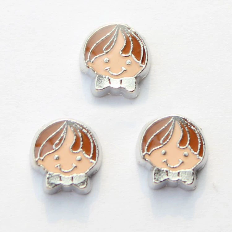 

20pcs/lot little boy floating living memory Charms