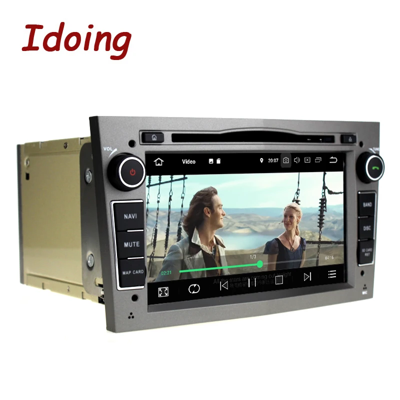 Excellent Idoing 7"2Din Andriod 9.0 Car Radio DVD Multimedia Player For Opel Vectra Corsa D Astra H PX5 4GB+32G 8 Core IPS GPS Navigation 2