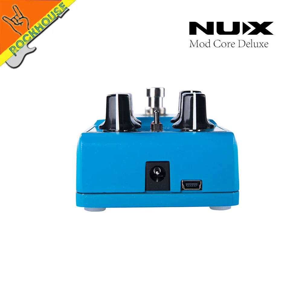 NUX MOD CORE Deluxe мульти модуляция гитары педаль эффектов хор Flanger Phaser поворотный