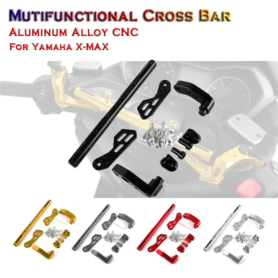 Motorcycle Accessories Aluminum Alloy Mutifunctional Cross Bar For Yamaha X-MAX New Practical Durable High Quality l0424