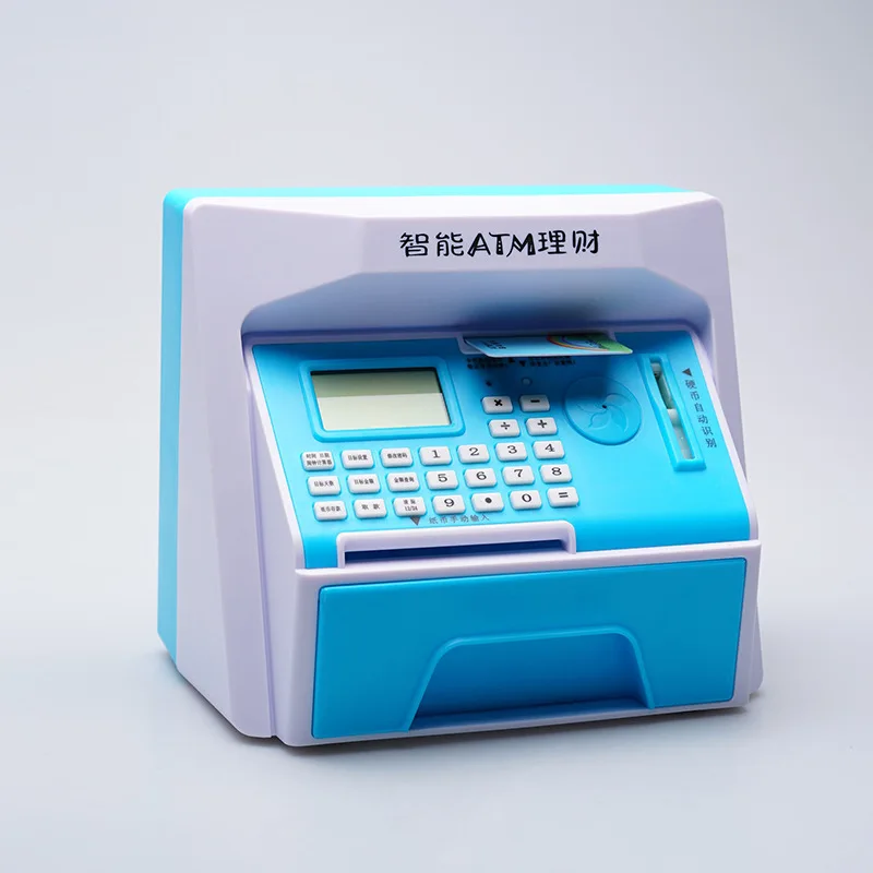 Цена 5 цветов Безопасная электронная копилка мини Банкомат копилка пароль Цифровые Монеты денежный депозит детский подарок на китайском языке