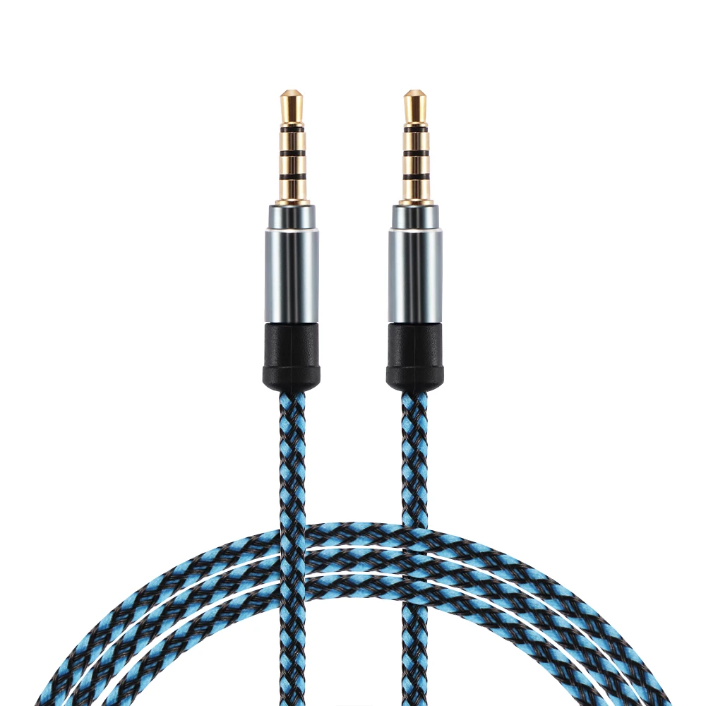 AUX Cable 3.5mm Auxiliary Audio Cable Nylon Braided AUX Cord for Car