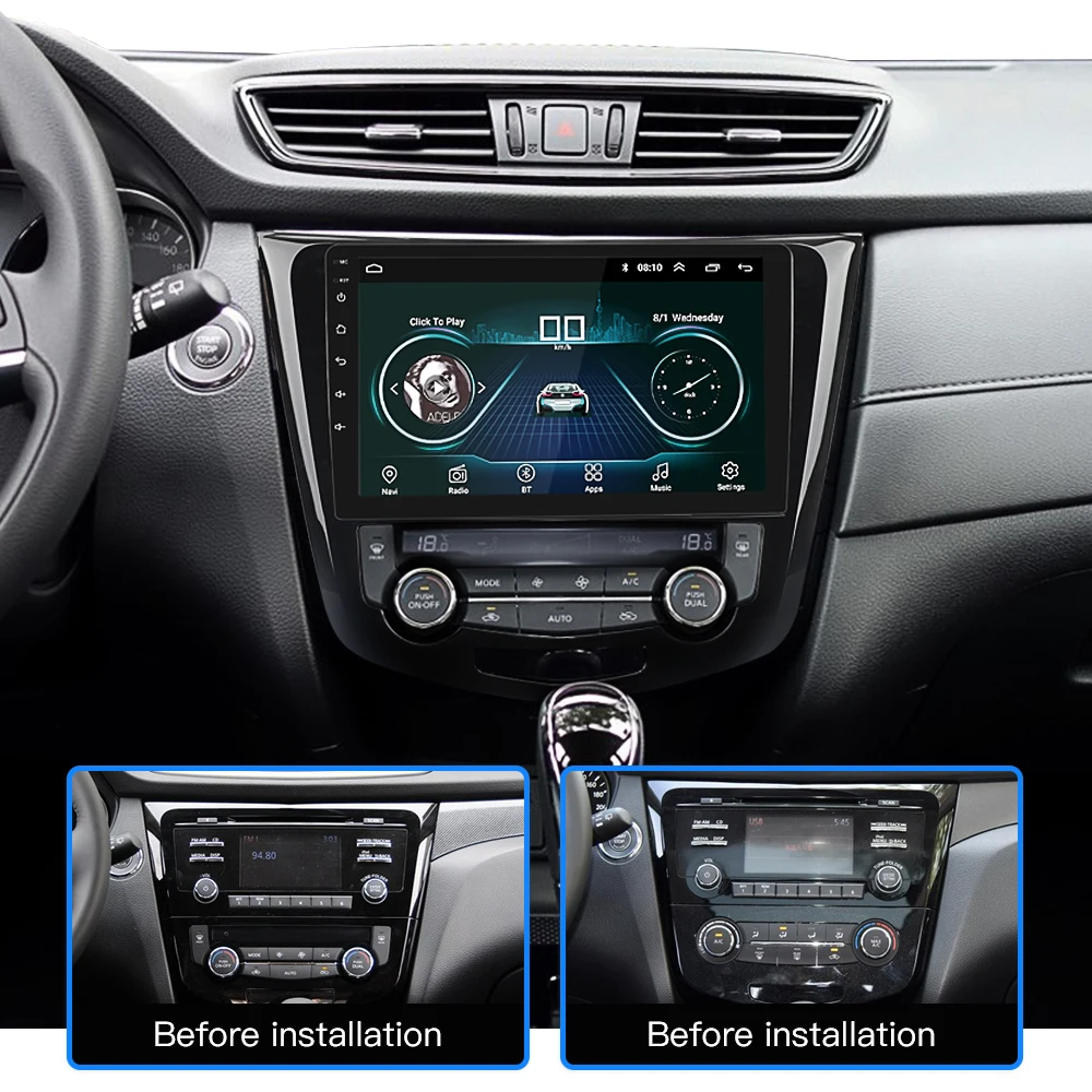 Discount 2din 2.5D Screen Android 8.1 Car Radio Multimedia Player Stereo Car GPS Navigation Player For Nissan X-trail 2014 2015 2016 2017 2 Discount 2din 2.5D Screen Android 8.1 Car Radio Multimedia Player Stereo Car GPS Navigation Player For Nissan X-trail 2014 2015 2016 2017 2
