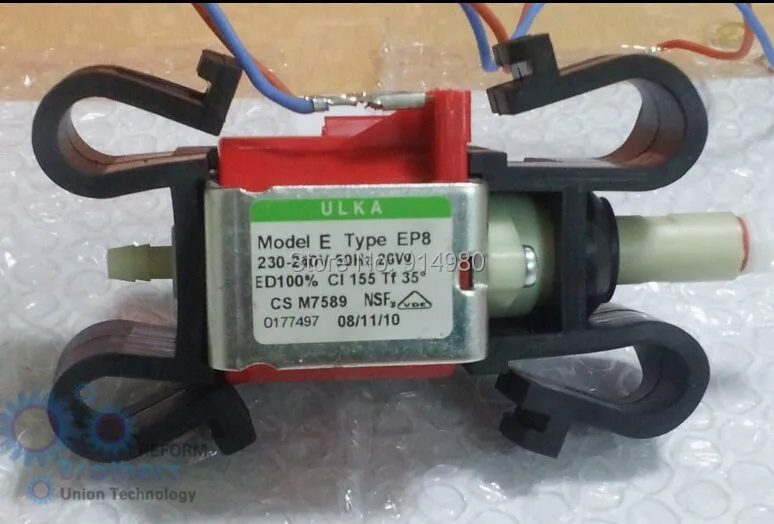 

230-240V ULKA coffee machine pumps EP8 electromagnetic pump self-priming pump 1200 ml / min. water pump