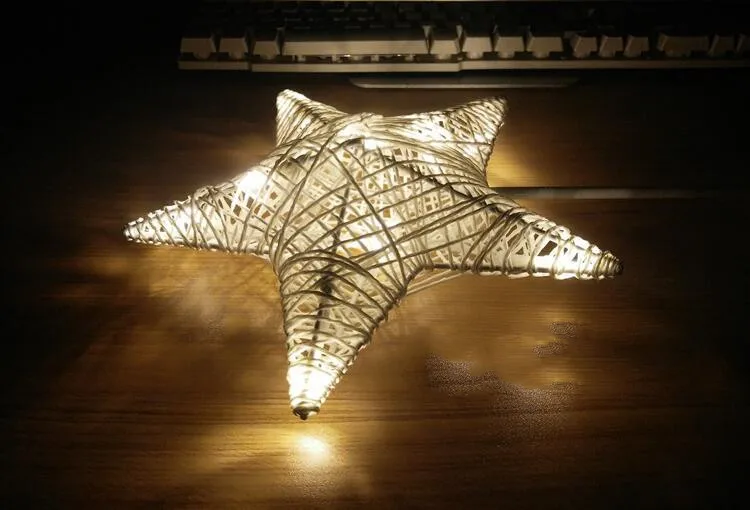 CHENGYILT батарея питание ночник Звезда Луна Рождественская елка в форме сердца плафоны для ламп огни для рождественских детей