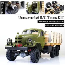 Kingkong 1 12 Scale CA30 ZISL 151 6x6 Soviet Truck with Metal Chassis KIT Set RC