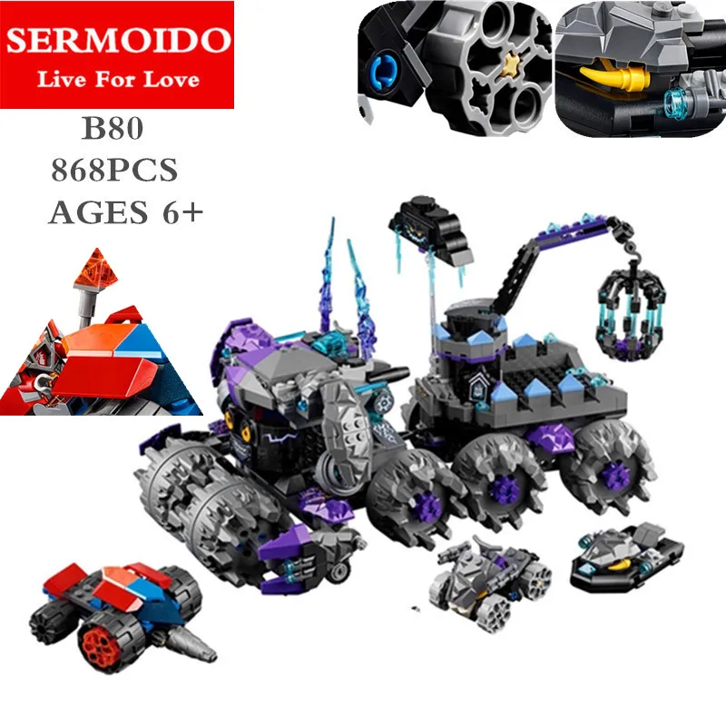 Lepin 14031 Nexus Knights Building Blocks Set Jestro\'s Monstrous Monster Vehicle Kids Bricks Toys Compatible 70352 B80 baby-brick : image Lepin 14031 Nexus Knights Building Blocks Set Jestro\'s Monstrous Monster Vehicle Kids Bricks Toys Compatible 70352 B80 baby-brick