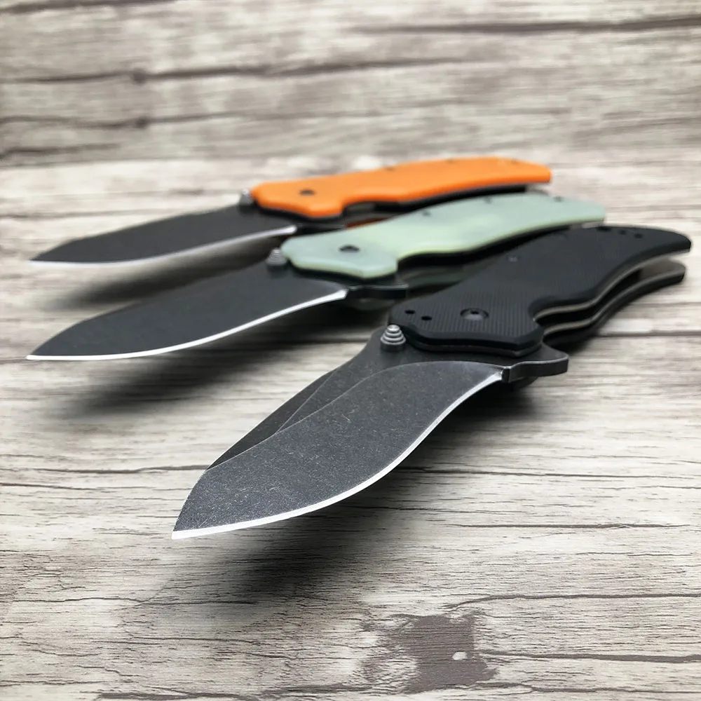 Складной тактический нож ZZSQ 0350BW G10 ручка подшипник карманный кемпинг охота