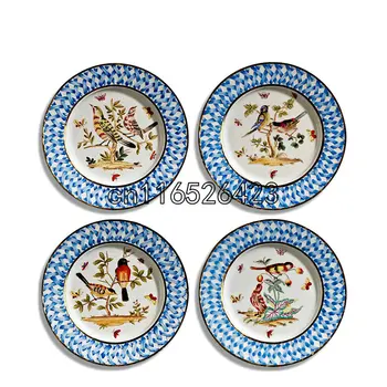 

High-grade Home decoration hanging plate living room decorative ceramic dish Decoration Crafts