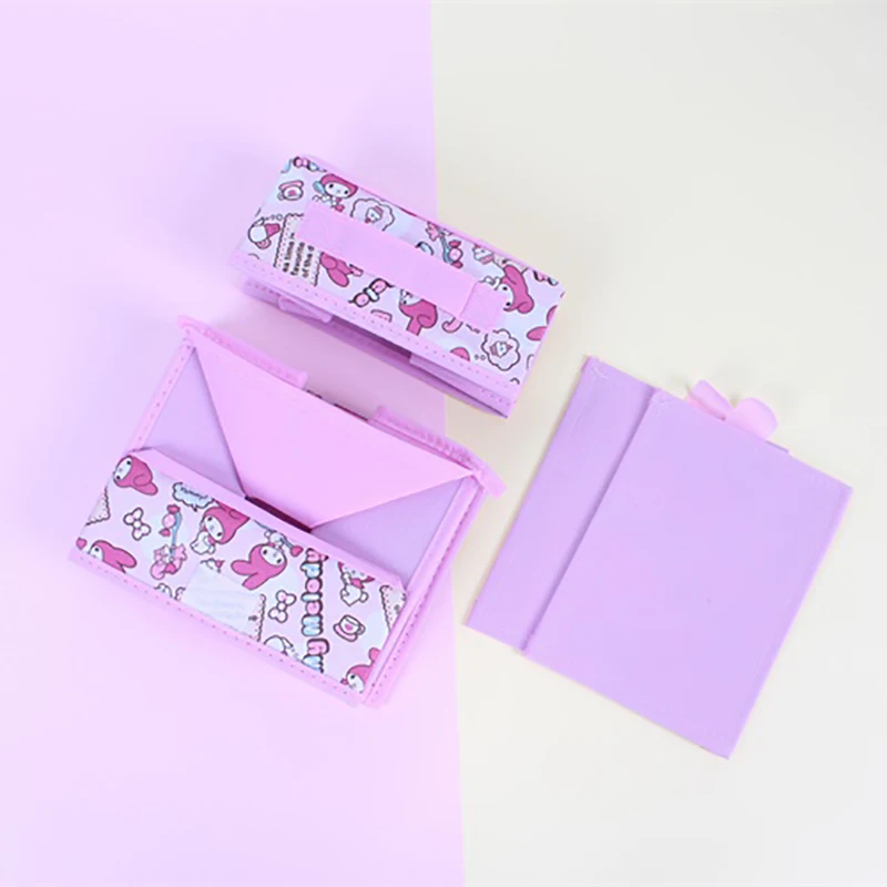 Foldable Cartoon Cosmetic Storage Box Bedroom Jewelry Makeup Key Office Articles Organizer Dormitory Sundries Container