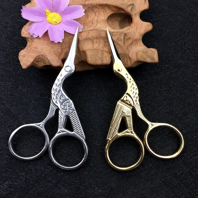 Stainless Steel Little Bird Eyebrow Trimmer Scissors Hair Removal