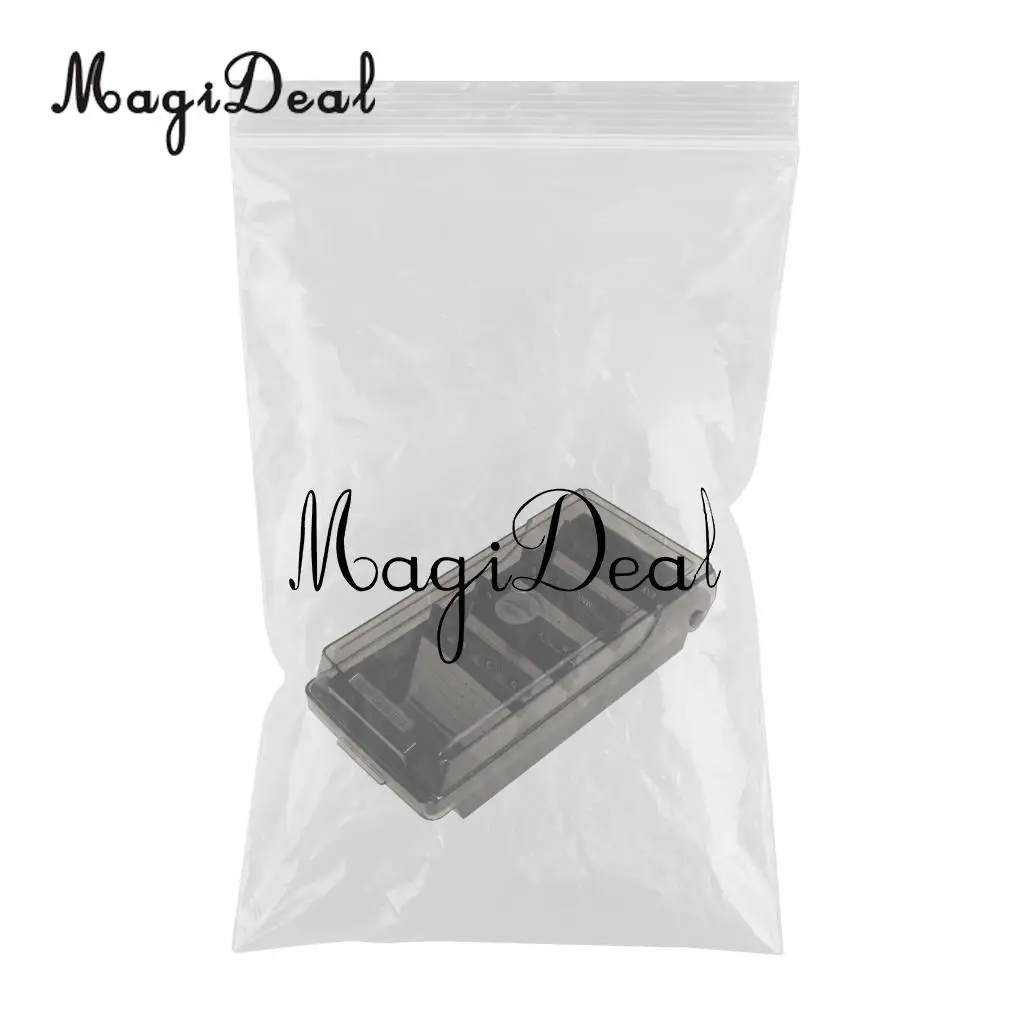 Large Capacity Business Card Holder Box Business Card File Card Storage Box Organizer Index Card Storage Box 4 Divider Board