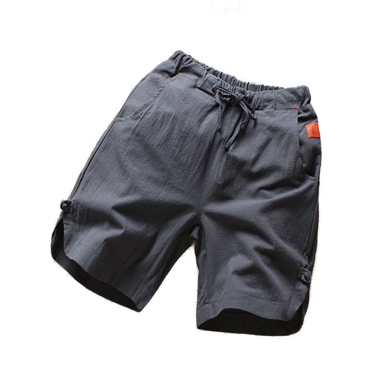 

Longxior Brand White Cotton Linen Shorts Men Summer Shorts Male Bermuda Casual Board Short Pants Man Big Size Harajuku WP13