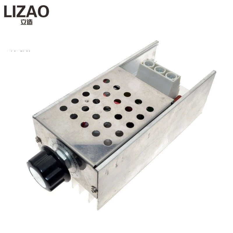 Регулятор напряжения LIZAO 10000 Вт SCR регулятор скорости диммер термостат переменный