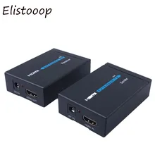 1080p 3D HDMI передатчик приемник 60 м HDMI удлинитель через Cat 5e/6 RJ45 Ethernet конвертер США ЕС штекер