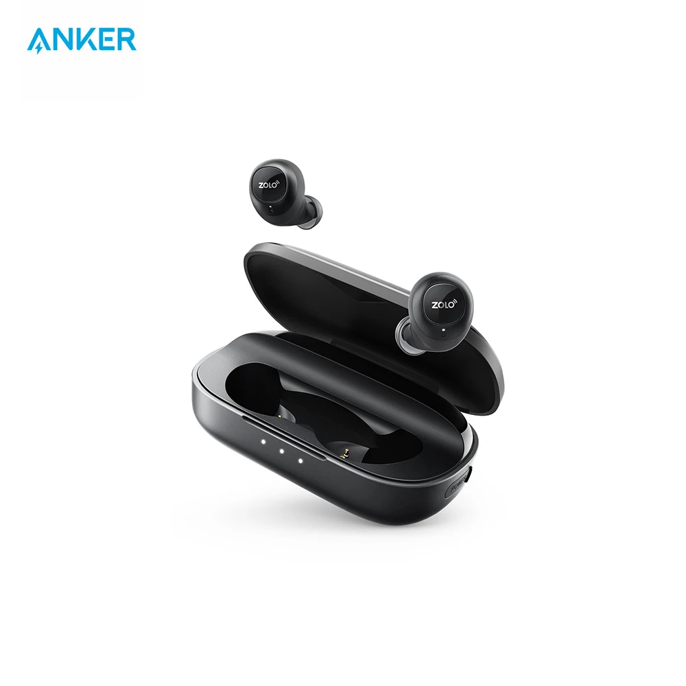 

Zolo Liberty Wireless Earphones Bluetooth Earbuds with Graphene Driver Tech and 24-h Battery Life Sweat Resistant with Smart AI